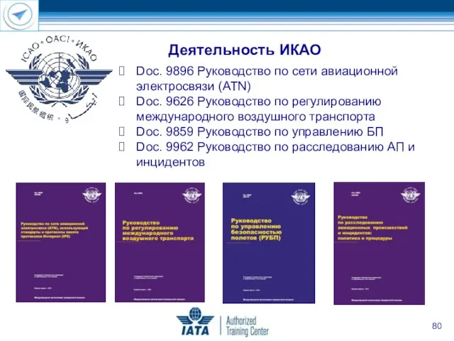 Doc. 9896 Руководство по сети авиационной электросвязи (ATN) Doc. 9626