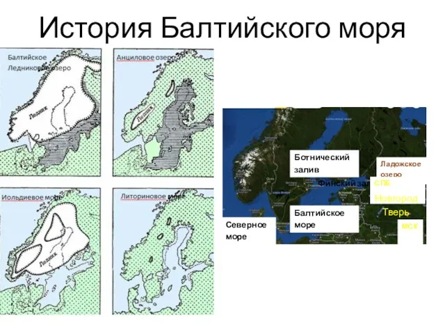 История Балтийского моря Финский залив Ботнический залив Балтийское море Северное