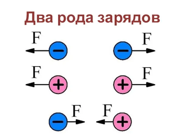 Два рода зарядов