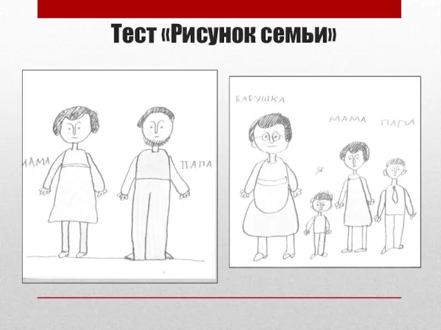 Тест «Рисунок семьи»