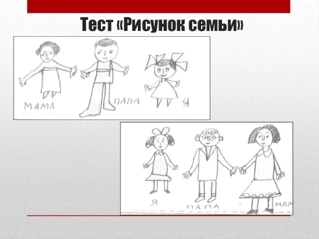 Тест «Рисунок семьи»