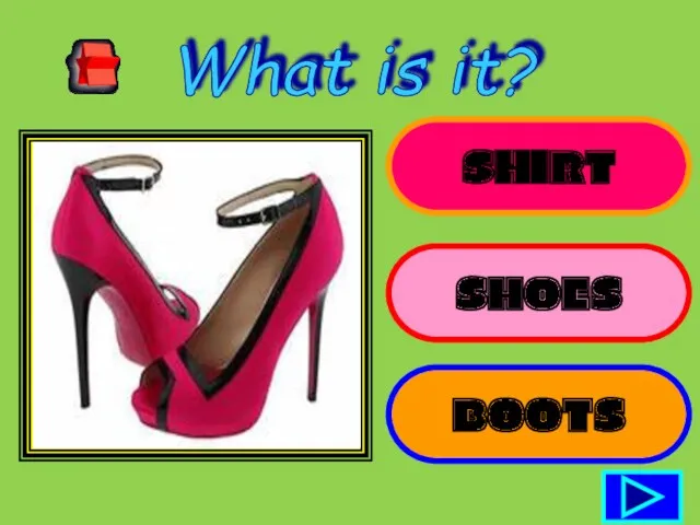 SHIRT SHOES BOOTS What is it?