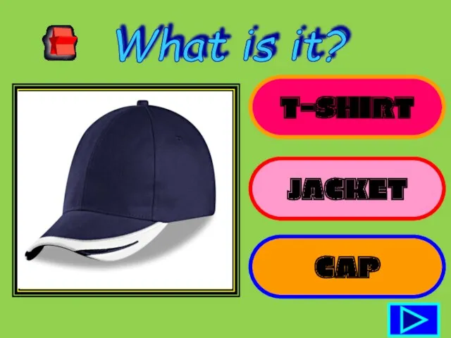 T-SHIRT JACKET CAP What is it?