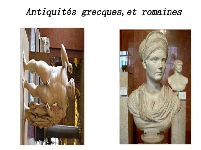 Antiquités grecques,et romaines