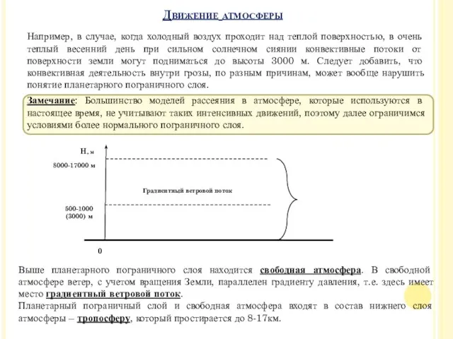 Например, в случае, когда холодный воздух проходит над теплой поверхностью,