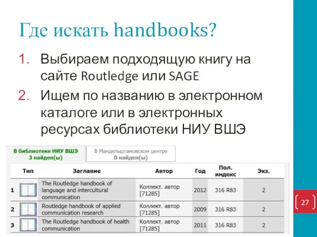 Где искать handbooks? Выбираем подходящую книгу на сайте Routledge или