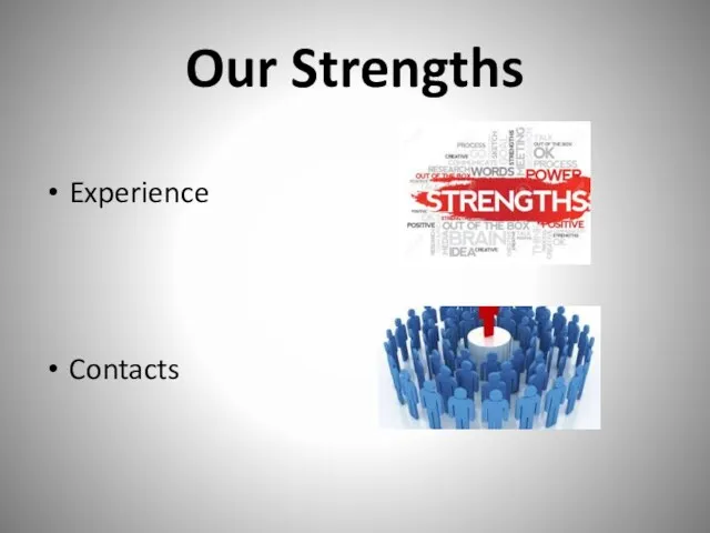 Our Strengths Experience Contacts