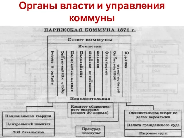 Органы власти и управления коммуны