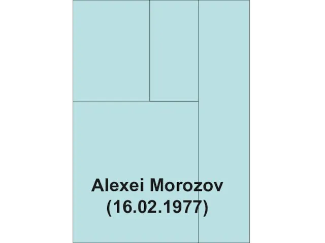 Alexei Morozov (16.02.1977)