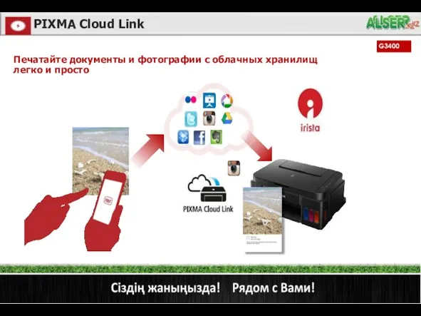18/04/2019 PIXMA Cloud Link Печатайте документы и фотографии с облачных хранилищ легко и просто