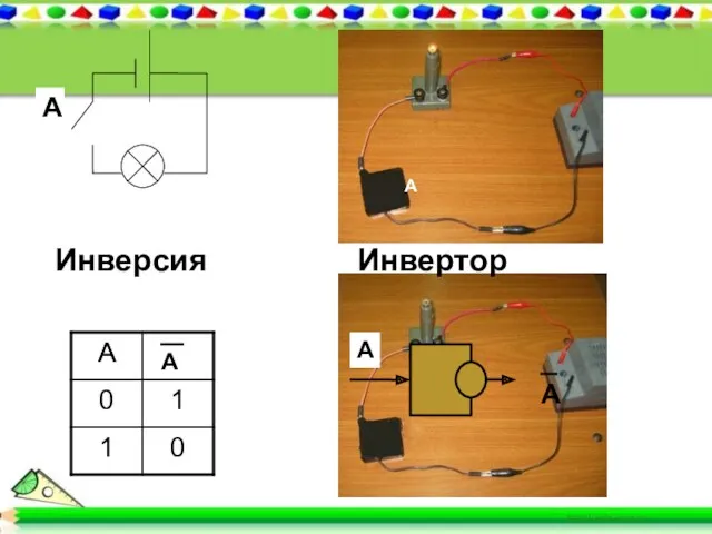 А А Инверсия А Инвертор