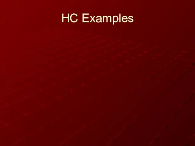 HC Examples