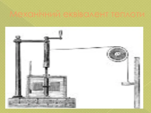Механічний еквівалент теплоти