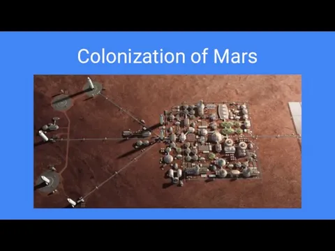 Colonization of Mars