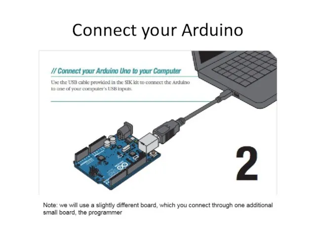 Connect your Arduino