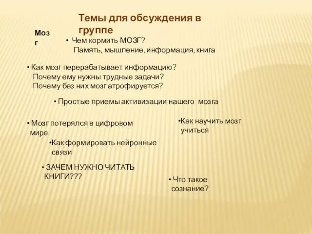 Простые приемы активизации нашего мозга Мозг потерялся в цифровом мире