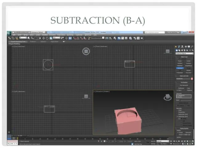 SUBTRACTION (B-A)