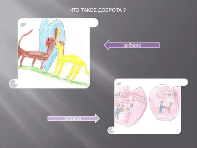 ЧТО ТАКОЕ ДОБРОТА ?