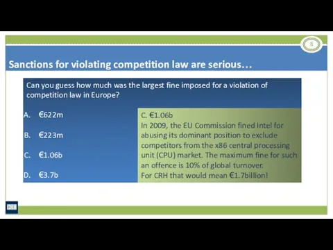 Can you guess how much was the largest fine imposed