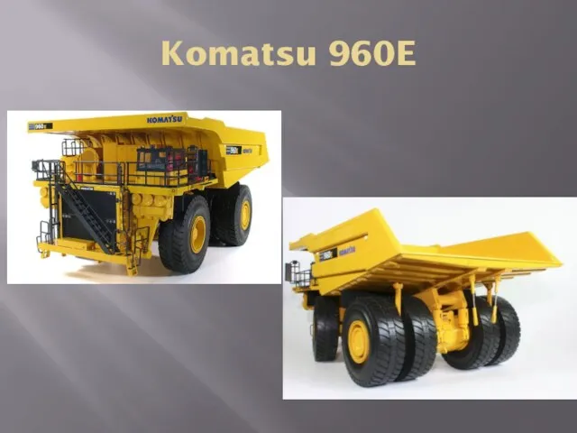 Komatsu 960E