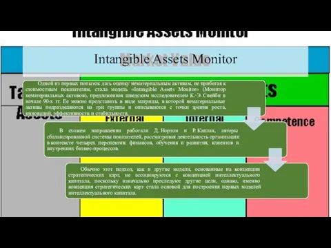 Intangible Assets Monitor