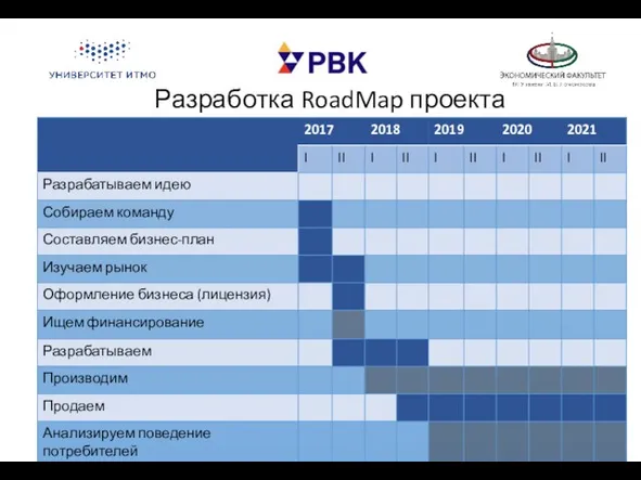 Разработка RoadMap проекта