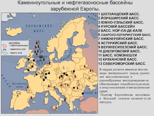 Каменноугольные и нефтегазоносные бассейны зарубежной Европы. 1 ШОТЛАНДСКИЙ БАСС. 2