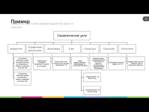 Пример Лекция 1. Что такое организация? Ее цели и миссия