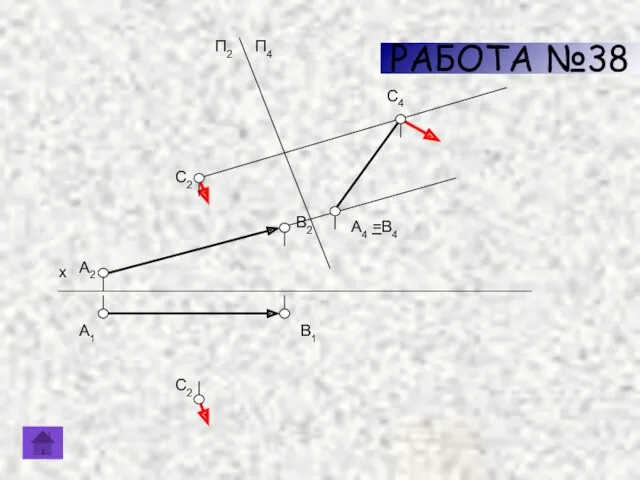 РАБОТА №38 B2 C2 А2 B1 А1 C2 C4 А4 =B4 x