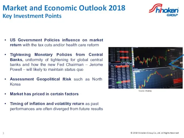 Market and Economic Outlook 2018 Key Investment Points US Government