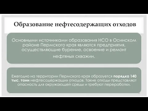 Образование нефтесодержащих отходов