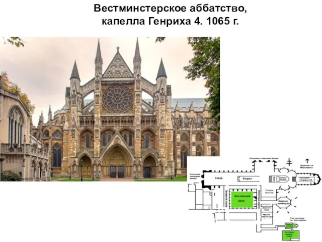 Вестминстерское аббатство, капелла Генриха 4. 1065 г.