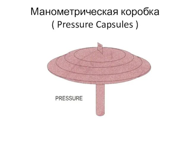 Манометрическая коробка ( Pressure Capsules )