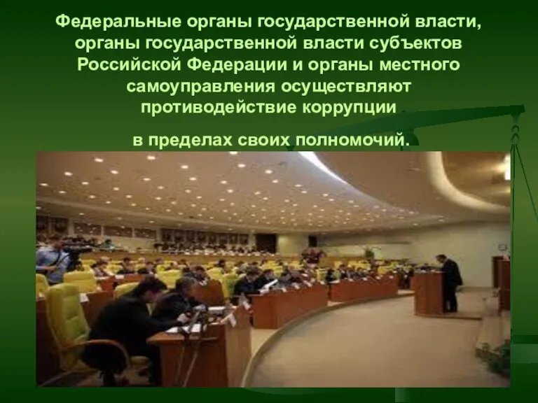 Федеральные органы государственной власти, органы государственной власти субъектов Российской Федерации