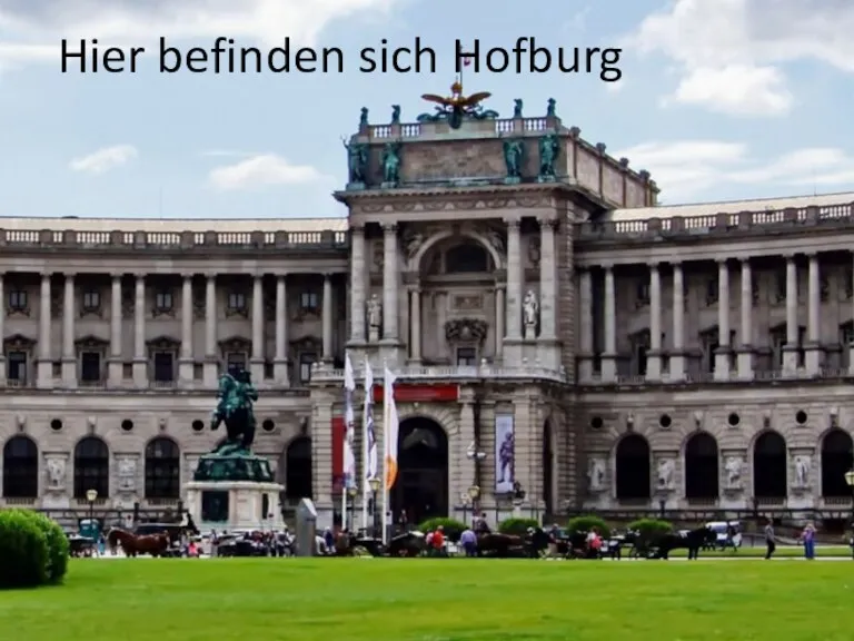 Hier befinden sich Hofburg