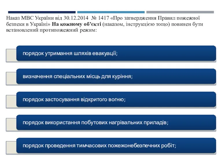 Наказ МВС України від 30.12.2014 № 1417 «Про затвердження Правил