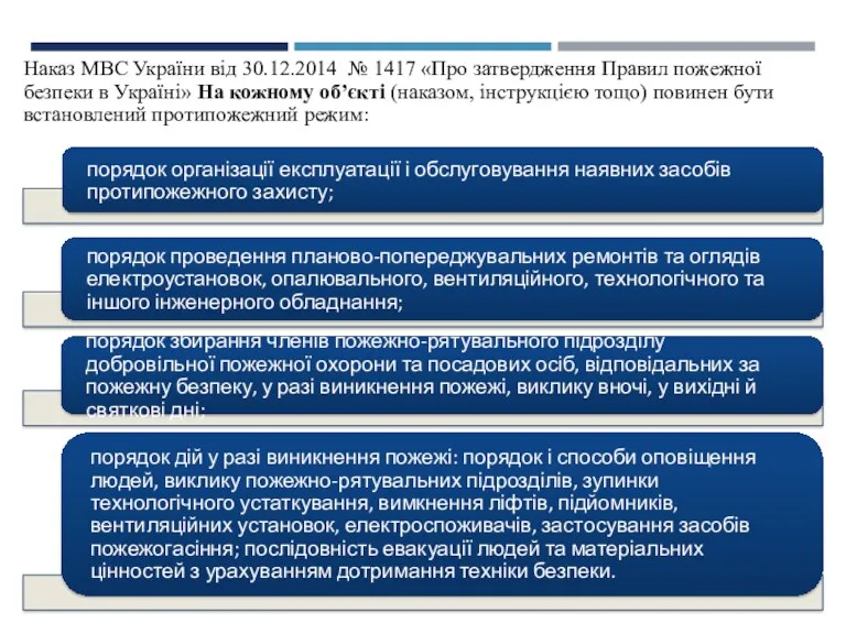 Наказ МВС України від 30.12.2014 № 1417 «Про затвердження Правил