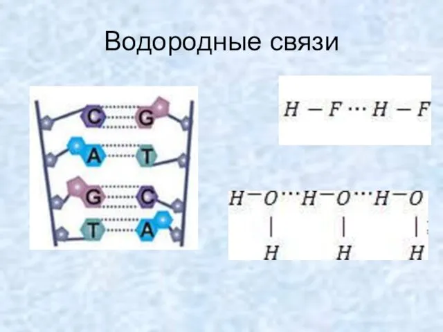 Водородные связи