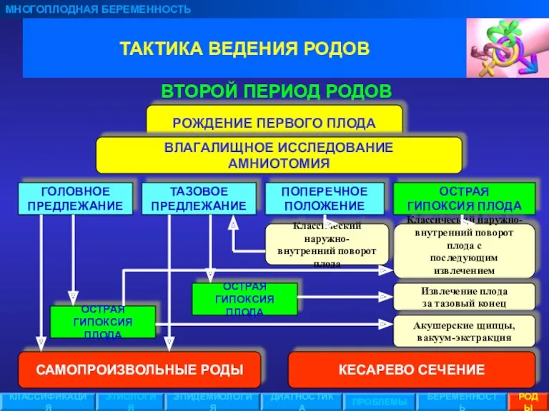 КЕСАРЕВО СЕЧЕНИЕ ТАКТИКА ВЕДЕНИЯ РОДОВ МНОГОПЛОДНАЯ БЕРЕМЕННОСТЬ ЭТИОЛОГИЯ ЭПИДЕМИОЛОГИЯ ПРОБЛЕМЫ