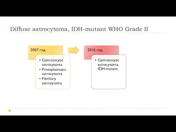 Diffuse astrocytoma, IDH-mutant WHO Grade II