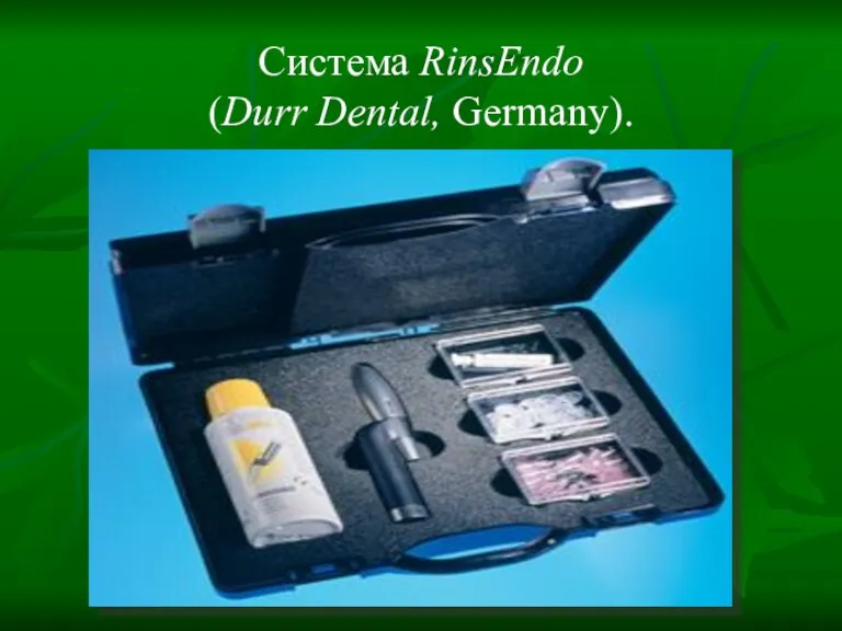 Система RinsEndo (Durr Dental, Germany).