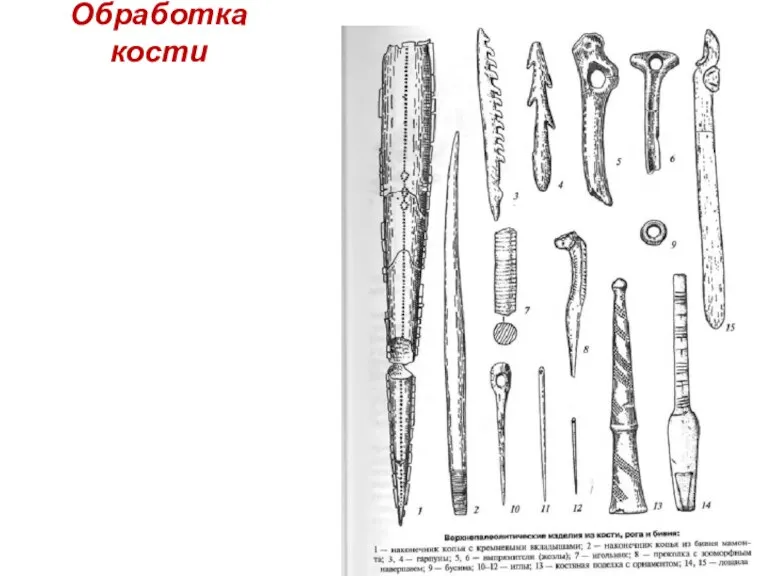 Обработка кости