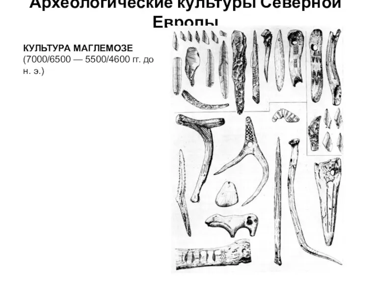 Археологические культуры Северной Европы КУЛЬТУРА МАГЛЕМОЗЕ (7000/6500 — 5500/4600 гг. до н. э.)