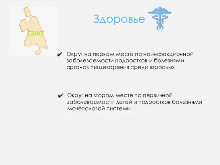 Здоровье Округ на первом месте по неинфекционной заболеваемости подростков и