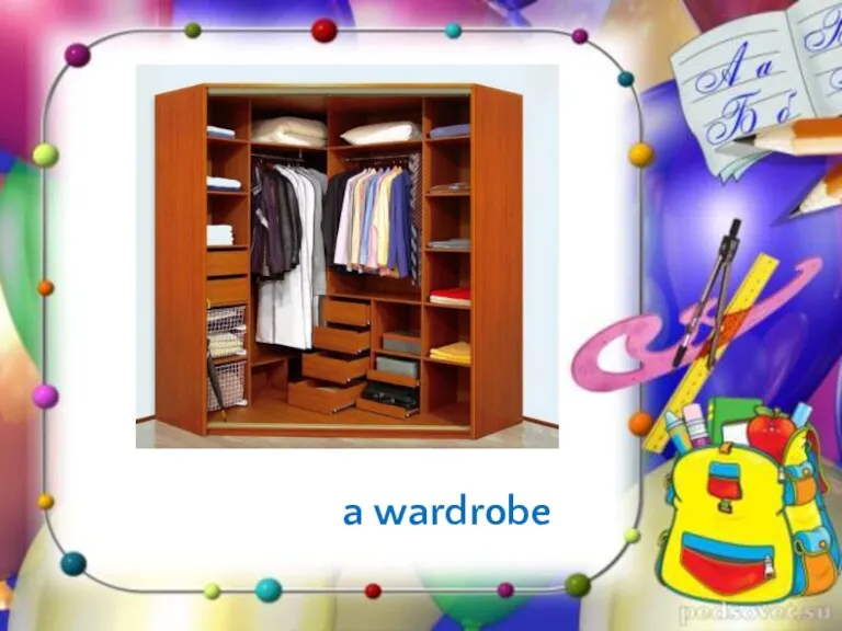 a wardrobe