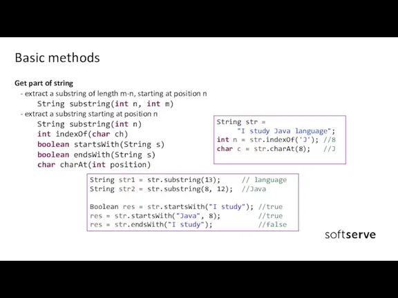 Get part of string - extract a substring of length