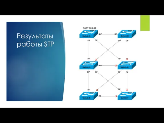 Результаты работы STP