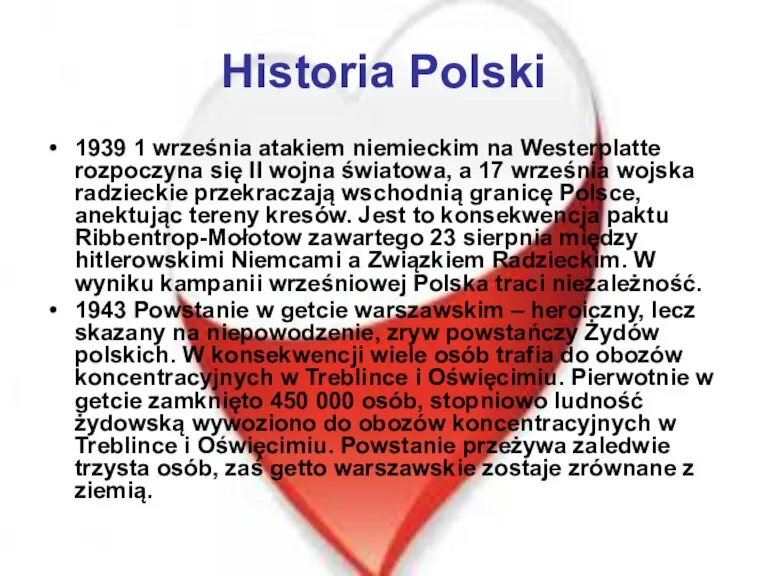 Historia Polski 1939 1 września atakiem niemieckim na Westerplatte rozpoczyna