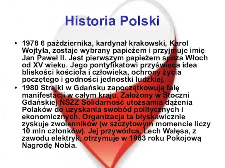 Historia Polski 1978 6 października, kardynał krakowski, Karol Wojtyła, zostaje