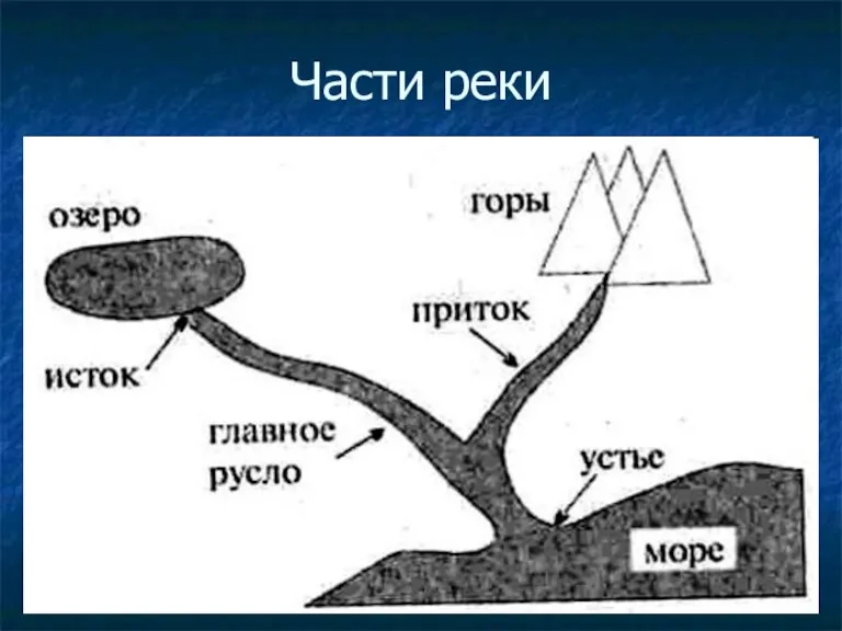 Части реки